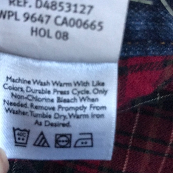 Eddie Bauer Men Flannel Lined Jeans Straight fit 36 x 34 River Rock - Picture 5 of 15